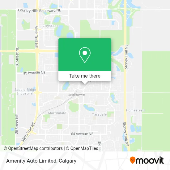 Amenity Auto Limited map