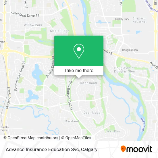 Advance Insurance Education Svc map