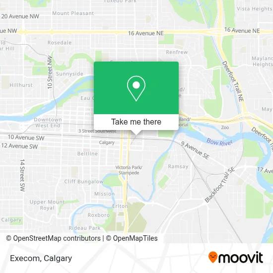 Execom map