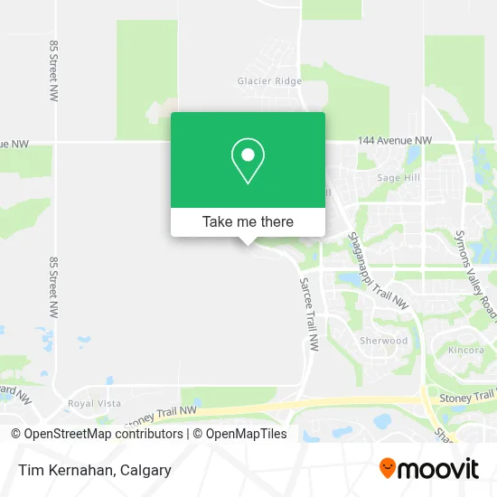 Tim Kernahan map
