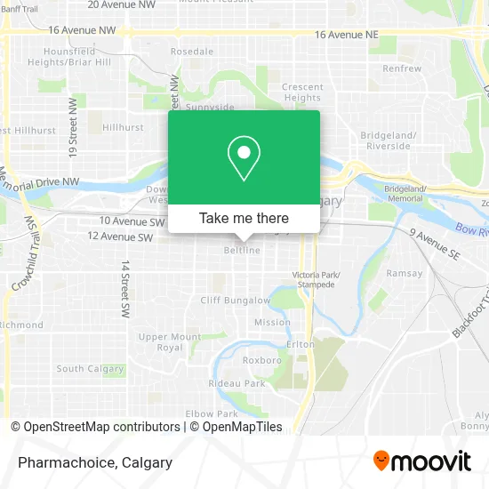 Pharmachoice map