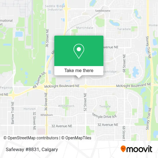 Safeway #8831 map
