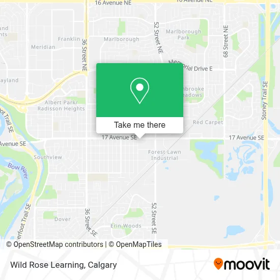 Wild Rose Learning map