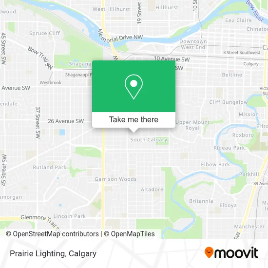 Prairie Lighting map