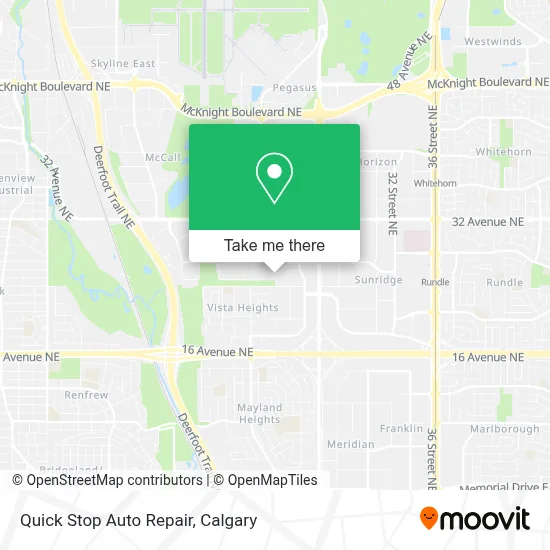 Quick Stop Auto Repair map