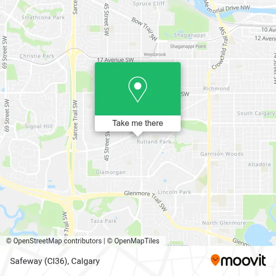 Safeway (Cl36) map