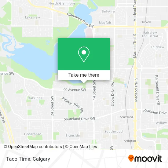 Taco Time map