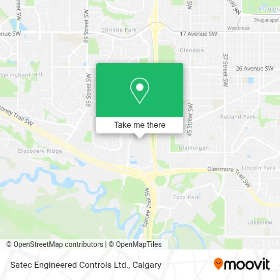 Satec Engineered Controls Ltd. map