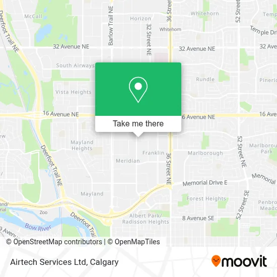 Airtech Services Ltd map