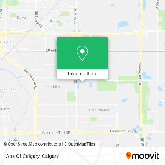 Aps Of Calgary map