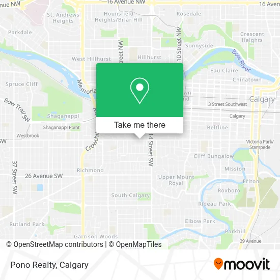 Pono Realty map