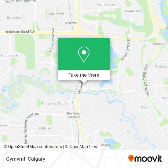 Gymvmt map