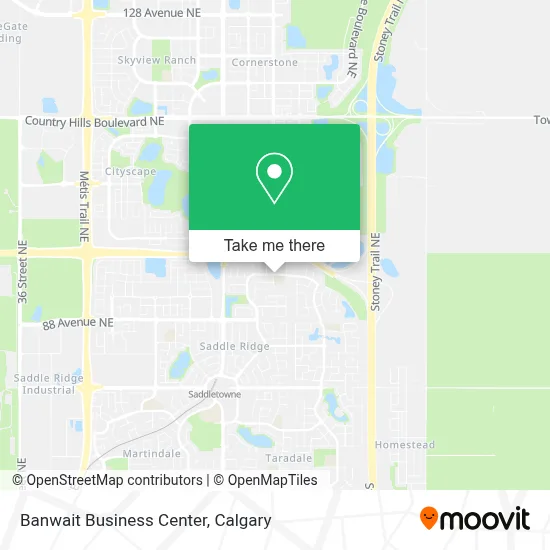 Banwait Business Center map