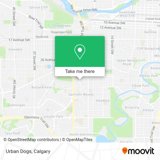 Urban Dogs map