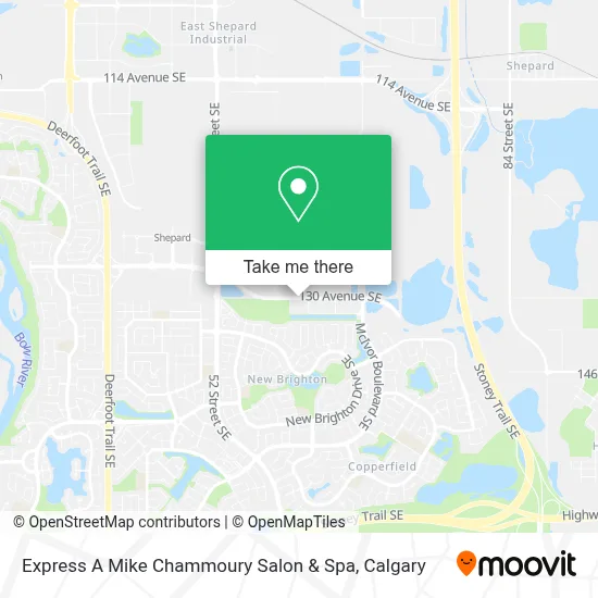 Express A Mike Chammoury Salon & Spa map