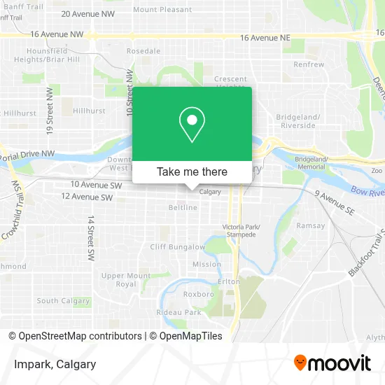Impark map