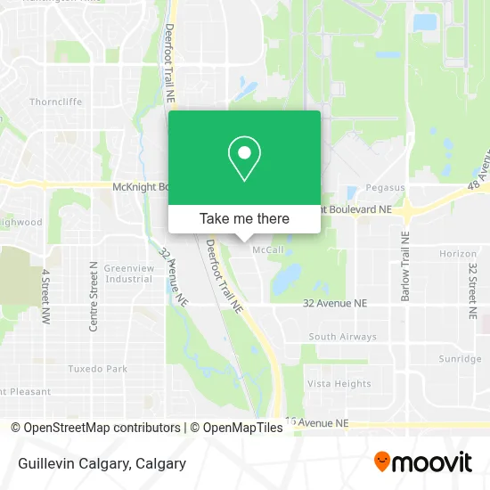 Guillevin Calgary map