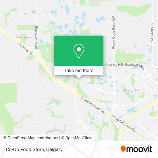 Co-Op Food Store map