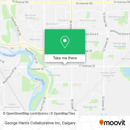 George Harris Collaborative Inc map