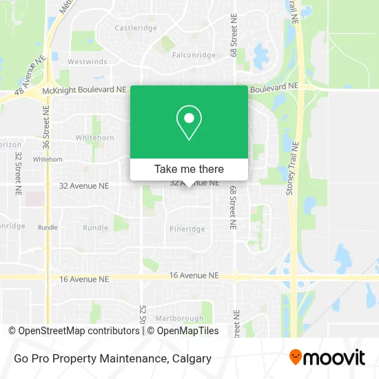 Go Pro Property Maintenance map