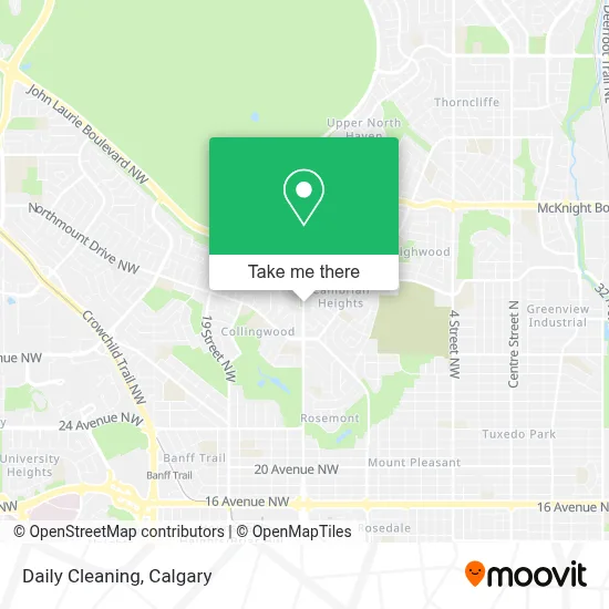 Daily Cleaning map