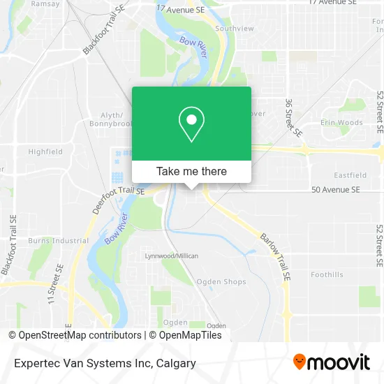 Expertec Van Systems Inc map