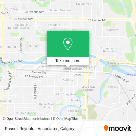 Russell Reynolds Associates map