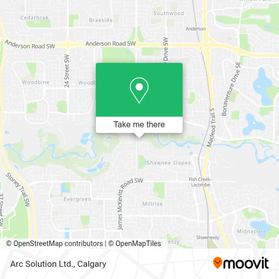 Arc Solution Ltd. map