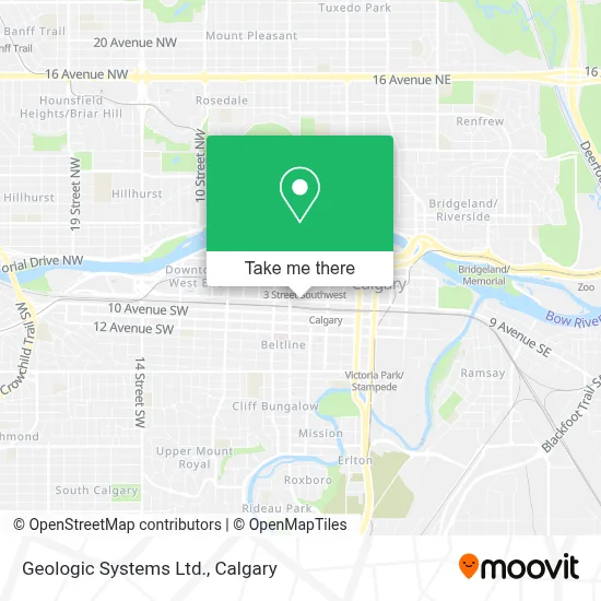 Geologic Systems Ltd. map