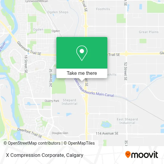 X Compression Corporate map