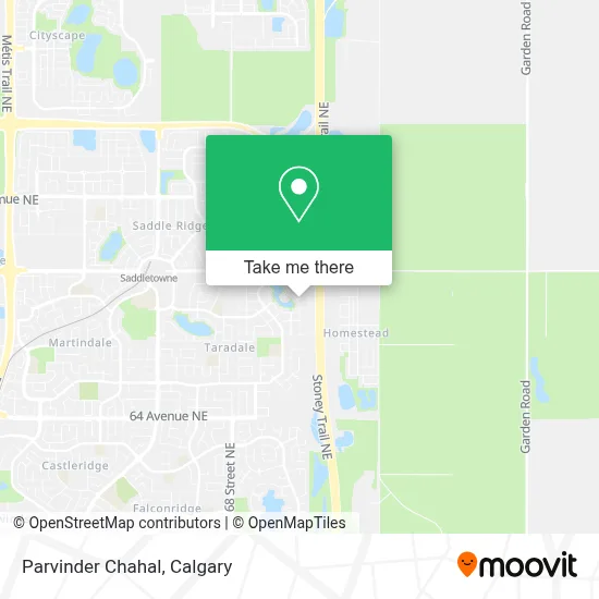 Parvinder Chahal map