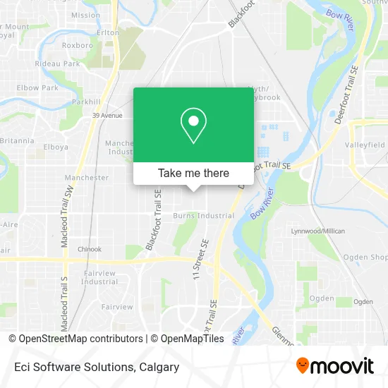 Eci Software Solutions map