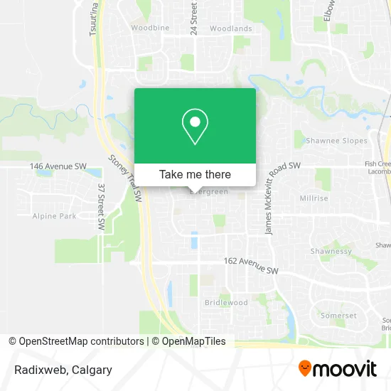 Radixweb map