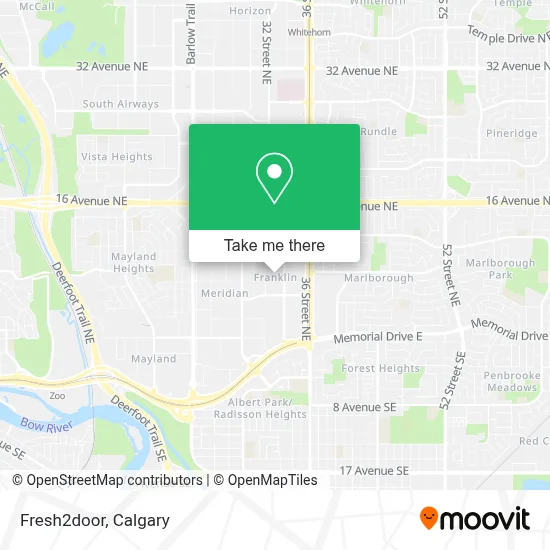 Fresh2door map