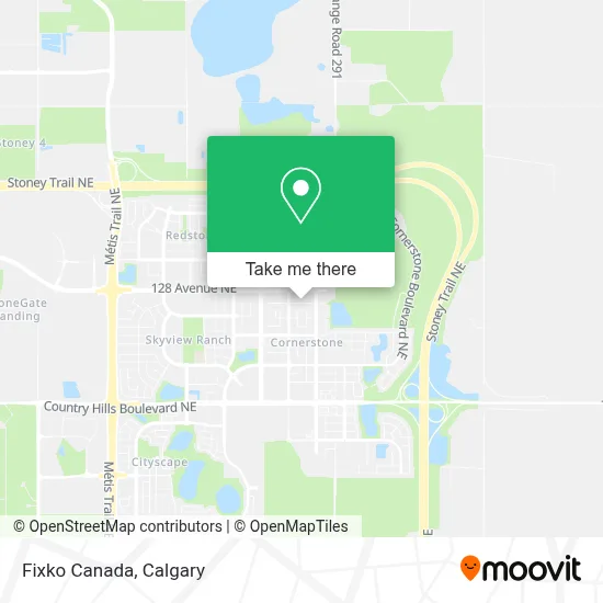 Fixko Canada map