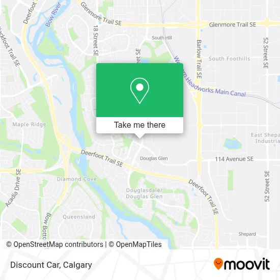 Discount Car map