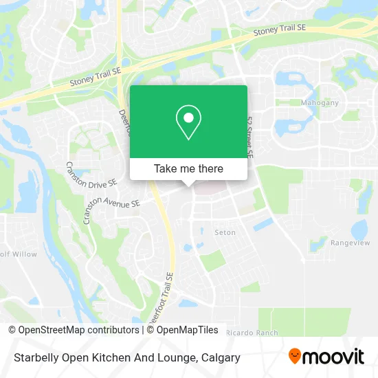 Starbelly Open Kitchen And Lounge map