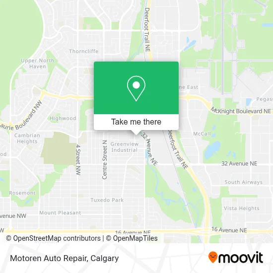 Motoren Auto Repair map