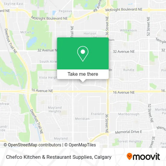 Chefco Kitchen & Restaurant Supplies map