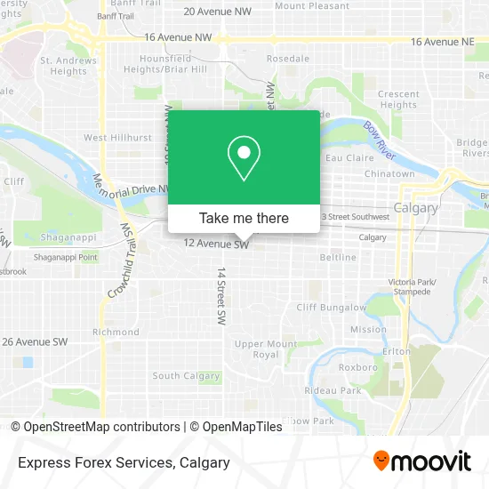 Express Forex Services map
