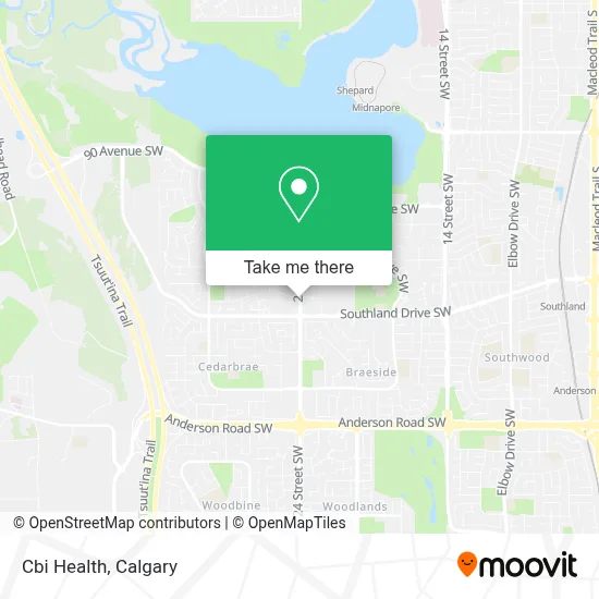 Cbi Health map