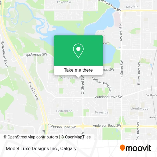 Model Luxe Designs Inc. map