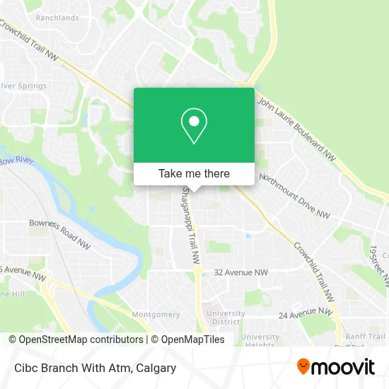Cibc Branch With Atm map