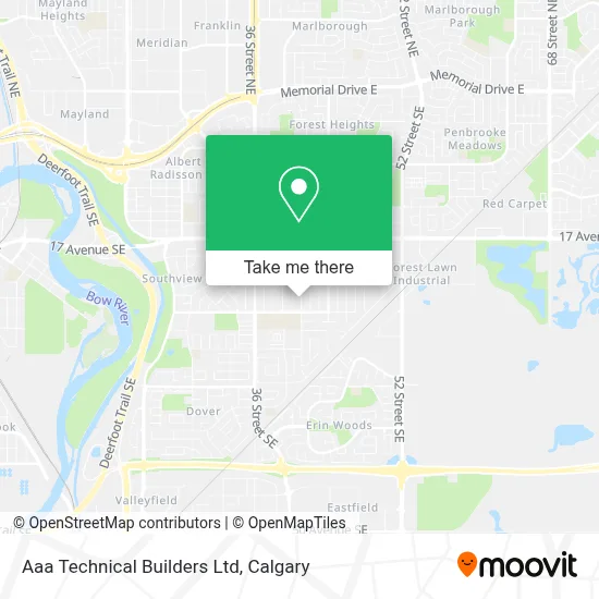 Aaa Technical Builders Ltd map