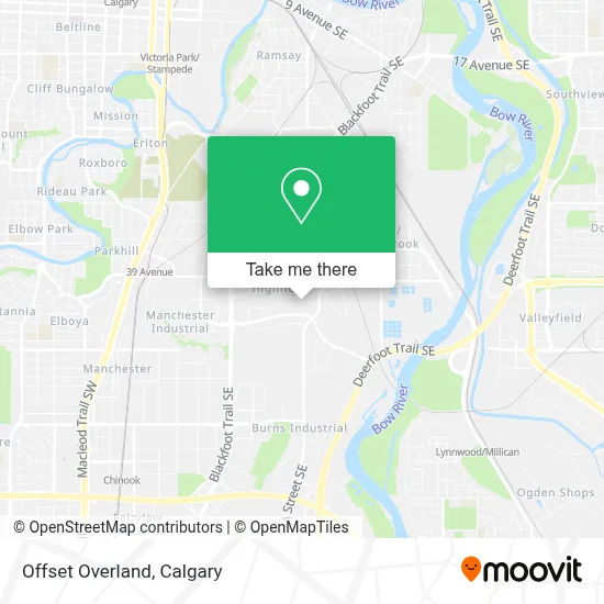 Offset Overland map