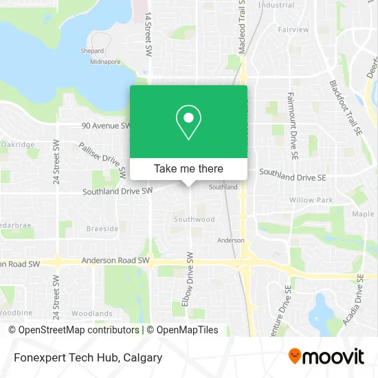 Fonexpert Tech Hub map