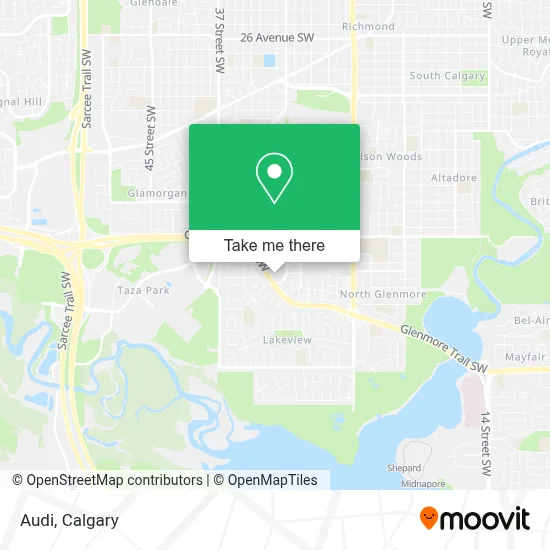 Audi map