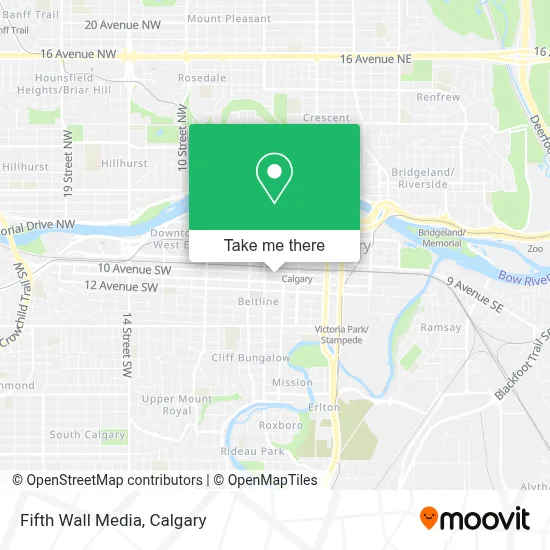 Fifth Wall Media map