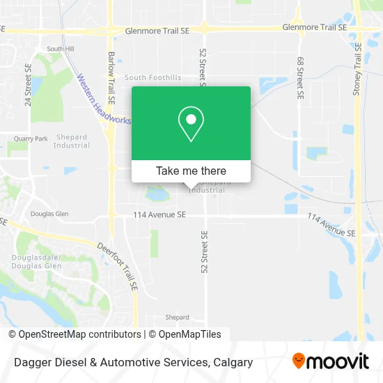 Dagger Diesel & Automotive Services map