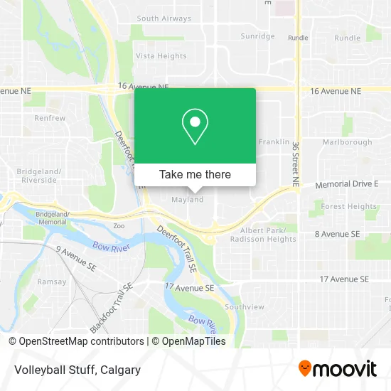 Volleyball Stuff map